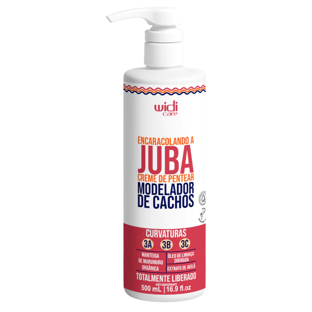 Frasco do creme de pentear Widi Care Encaracolando a Juba 500 ml